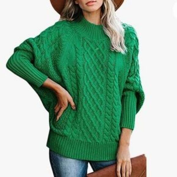 NEW Plus Size Cable Knit Chunky Sweater - Picture 5 of 8